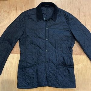 Classic men’s Barbour jacket. Wear what the royals wear!